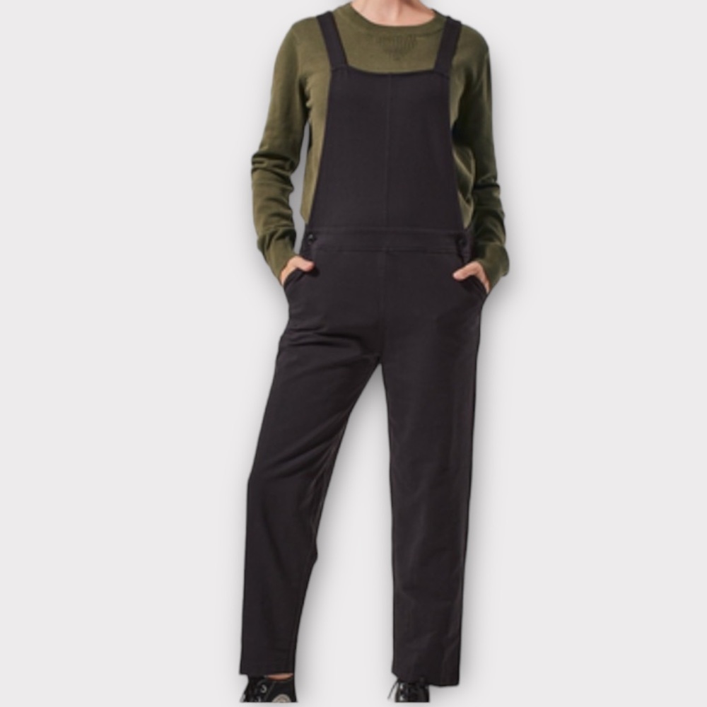 Pact Women’s Overalls Size Small Perfectly Lightweight Throwback Organic Cotton